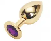 Анальные пробки фиолетовые