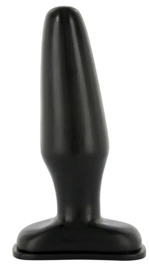 Анальная пробка THE ANAL PLEASURE SYSTEM MEDIUM BLACK photo 1