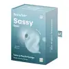 Вакуумный клиторальный стимулятор с вибрацией Satisfyer Sassy Seal, 2 независимых мотора photo 5