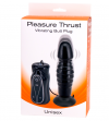 Seven Creations Pleasure Thrust Vibrating Butt Plug - анальная вибропробка с толчковыми движениями,  photo 2