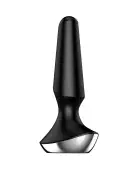 Анальная смарт-вибропробка Satisfyer Plug-ilicious 2 Black photo 1