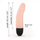 Вибратор Dorcel Real Vibration S Flesh 2.0, диам 3,7см, перезаряжаемый, для точки G photo 4