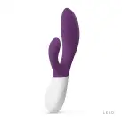 Вибратор-кролик LELO Ina Wave 2 Plum, манящее движение ствола + вибрации photo 1