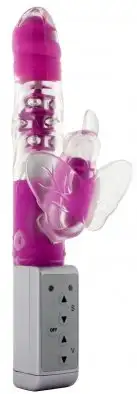 Вибратор компьютерный TOY JOY FUNKY BUTTERFLY PURPLE photo 1