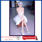 Реалистичная силиконовая кукла с большой грудью, ротиком 148 см  photo 6