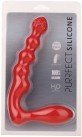 Анальный стимулятор PURRFECT SILICONE BUTT PLUG, красный  photo 2