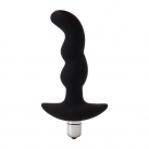 Водонепроницаемый силиконовый анальный вибратор  photo 2