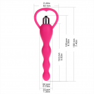 Силиконовый анальный вибратор photo 1