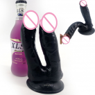 Фаллоимитатор реалистичный двойной на присоске photo 2