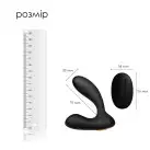 Массажер простаты и вибратор точки G с пультом ДУ Svakom Vick Black photo 2