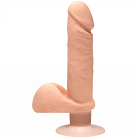 Фаллоимитатор Doc Johnson The D - Perfect D - Vibrating 7 Inch With Balls photo 1