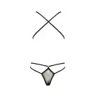 Боди монокини с декольте ERZA BODY black S/M - Passion photo 4