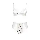 Эротический комплект с рисунком LOVELIA BIKINI white S/M - Passion photo 3