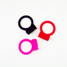 Ребристое эрекционное вибро-кольцо, 4,5 см photo 1