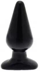 Анальная пробка BLACK BUTT PLUG LARGE photo 1